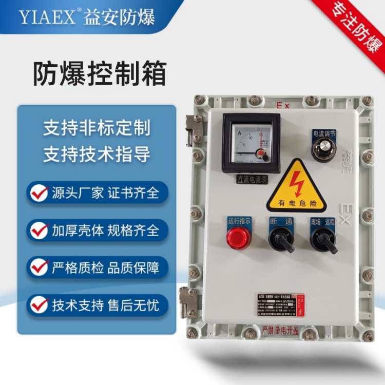 防爆风机现场箱 粉尘防爆控制箱