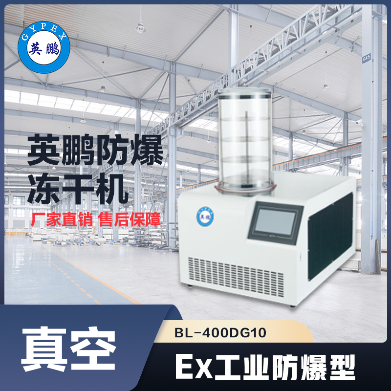 上海英鹏防爆真空冷冻干燥机 BL-400DG10