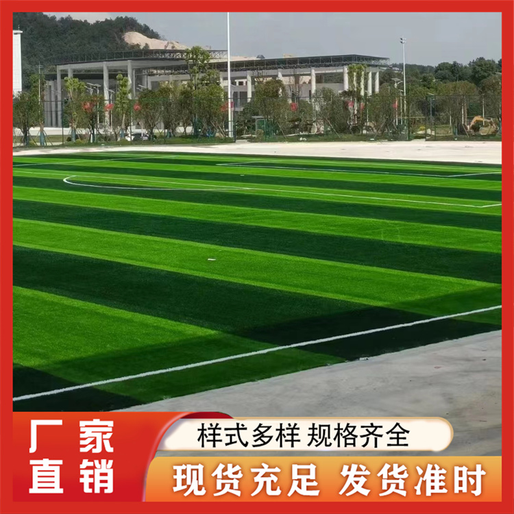 足球场草坪 环保厂家供应 现场环保材料施工