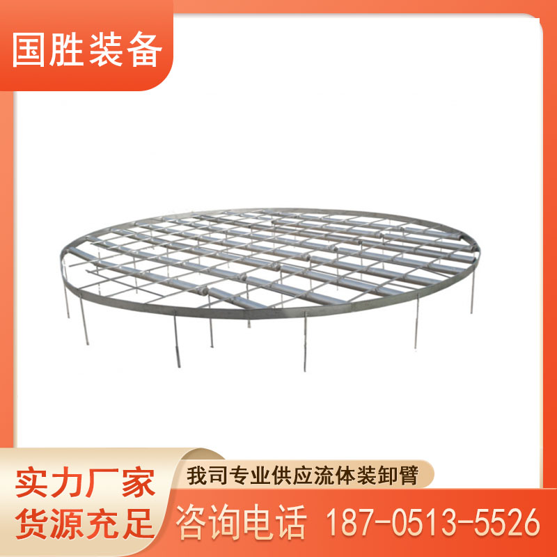 国胜 密封性好的全接液箱式内浮盘 双盘式内浮顶 储罐用 石油储罐浮盘
