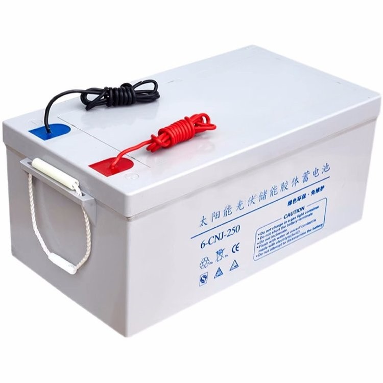 蓄电池6CNJ55 太阳能引线蓄电池12V55AH光伏太阳能胶体蓄电池