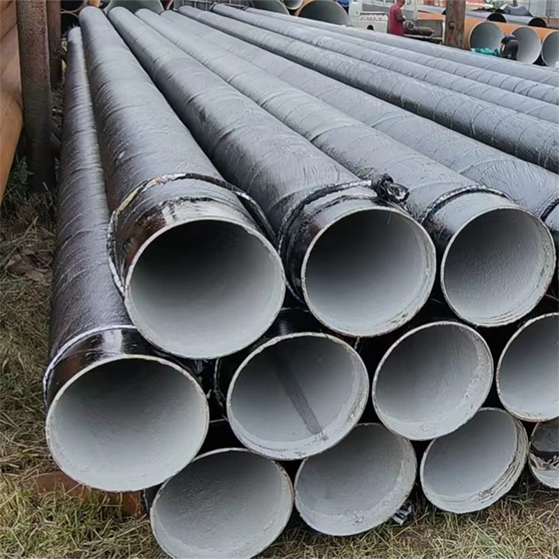 管道污水处理水泥砂浆防腐钢管市政工程环氧煤沥青三油两布