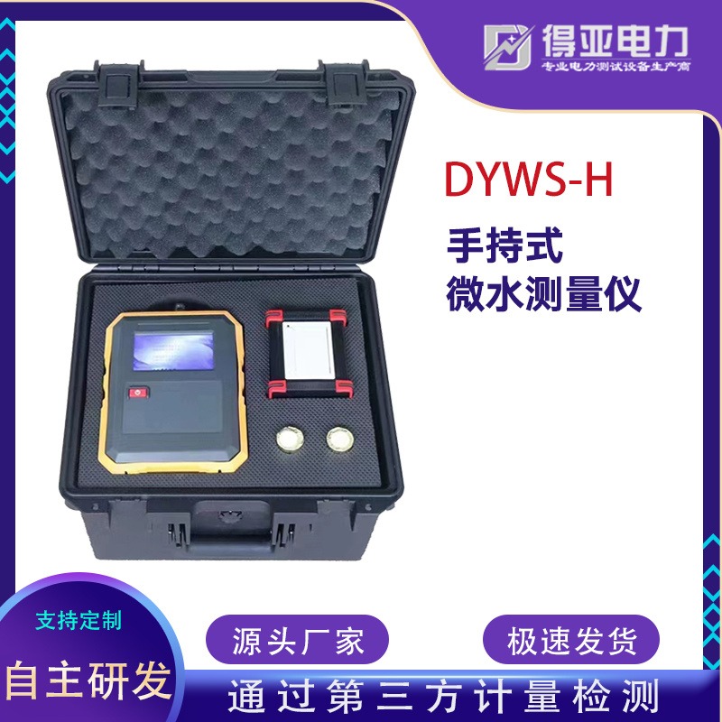 得亚DYWS-H手持式微水测量仪 SF6微水测试仪 便携式微水测量仪