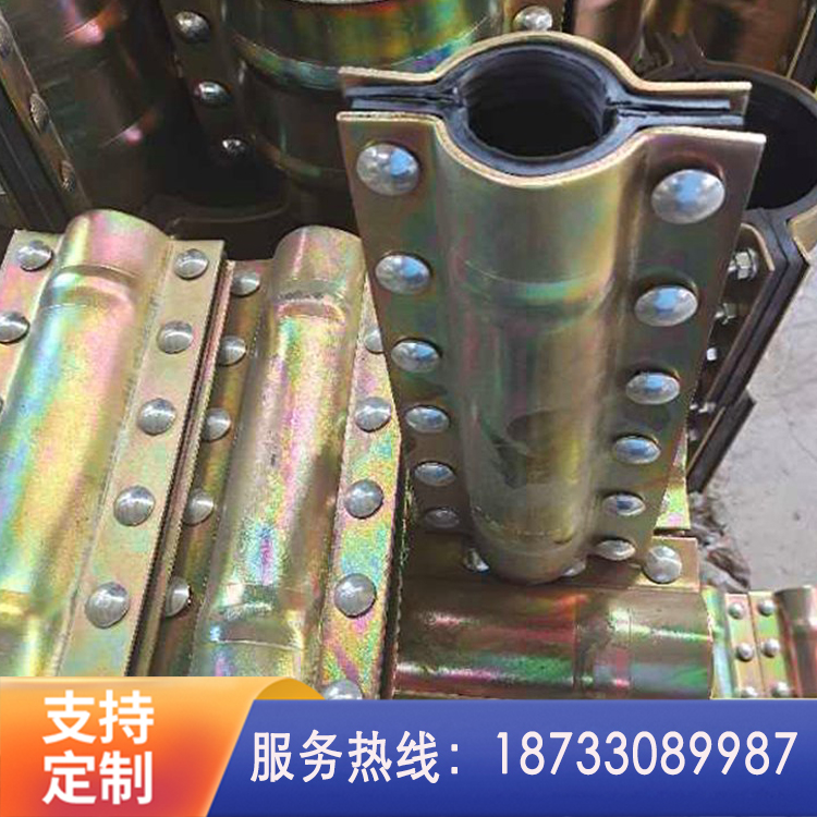钢板哈夫节 管件快速接头补漏器分水卡子承口堵漏器