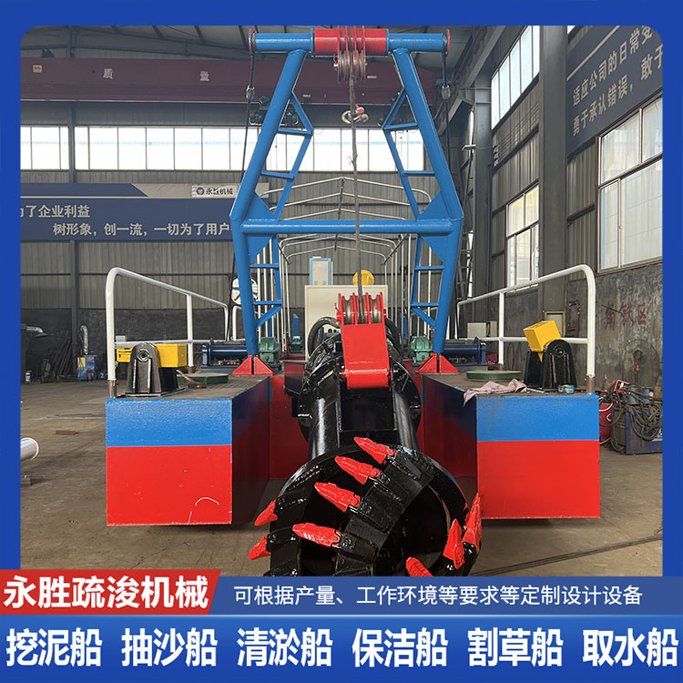 18寸绞吸式抽沙船 传输距离远 设计灵活 结构合理