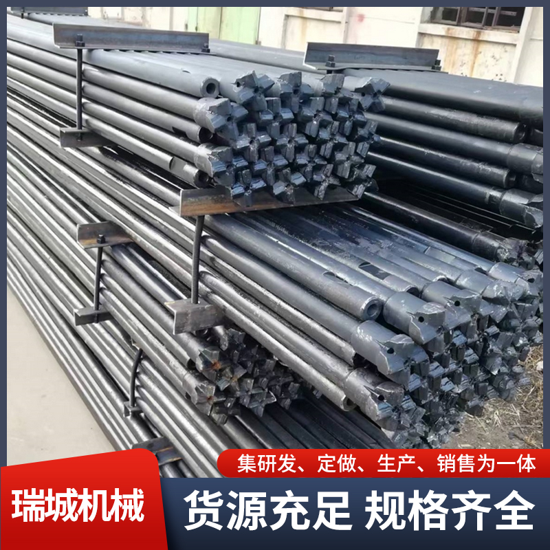 厂家供应高炉开孔用钻杆 高炉钎杆 开堵眼机钻杆规格多样