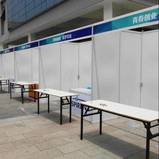 北京标摊租赁 标摊制作搭建 标摊展位出租 会展铝料板 标准摊位工厂