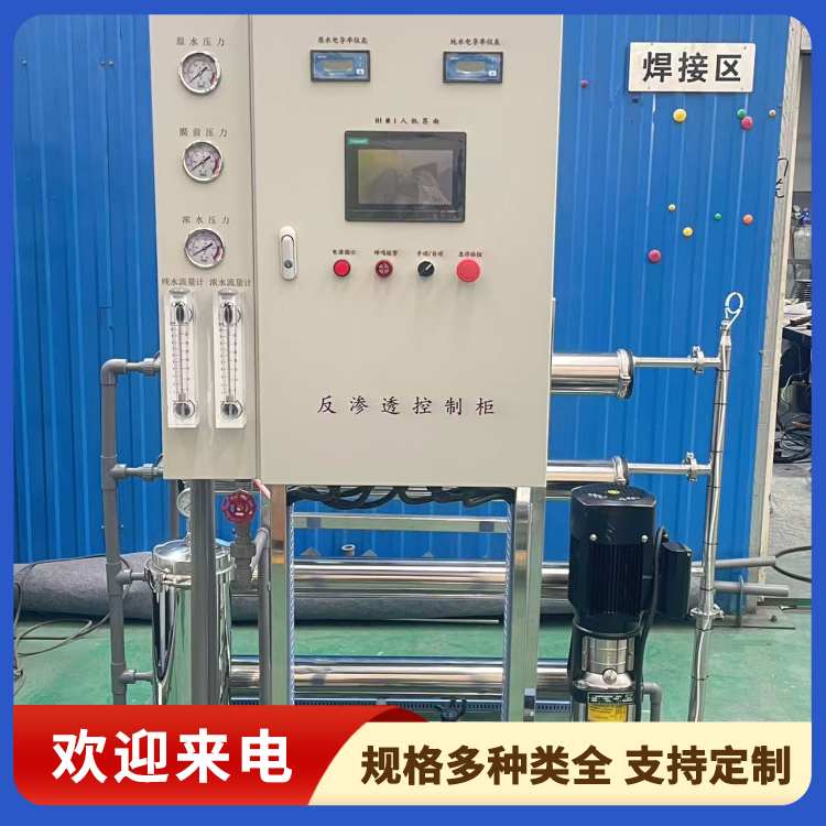RO单双级反渗透设备 EDI超纯水设备 应用广泛 能耗低 性能稳定