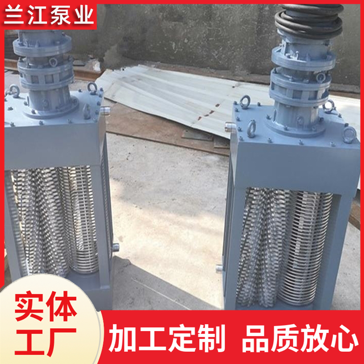 渠道转鼓式破碎格栅 粉碎型格栅除污机功耗低磨损小 厂家供应 兰江泵业