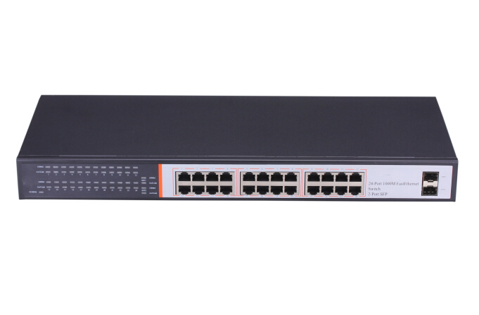 WL-2024GW04SFP 24个千兆电口4个SFP光口网管交换机