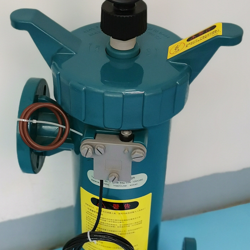 PVDF一体成型过滤器 化学品塑料过滤器 电镀污水耐酸碱袋式过滤器