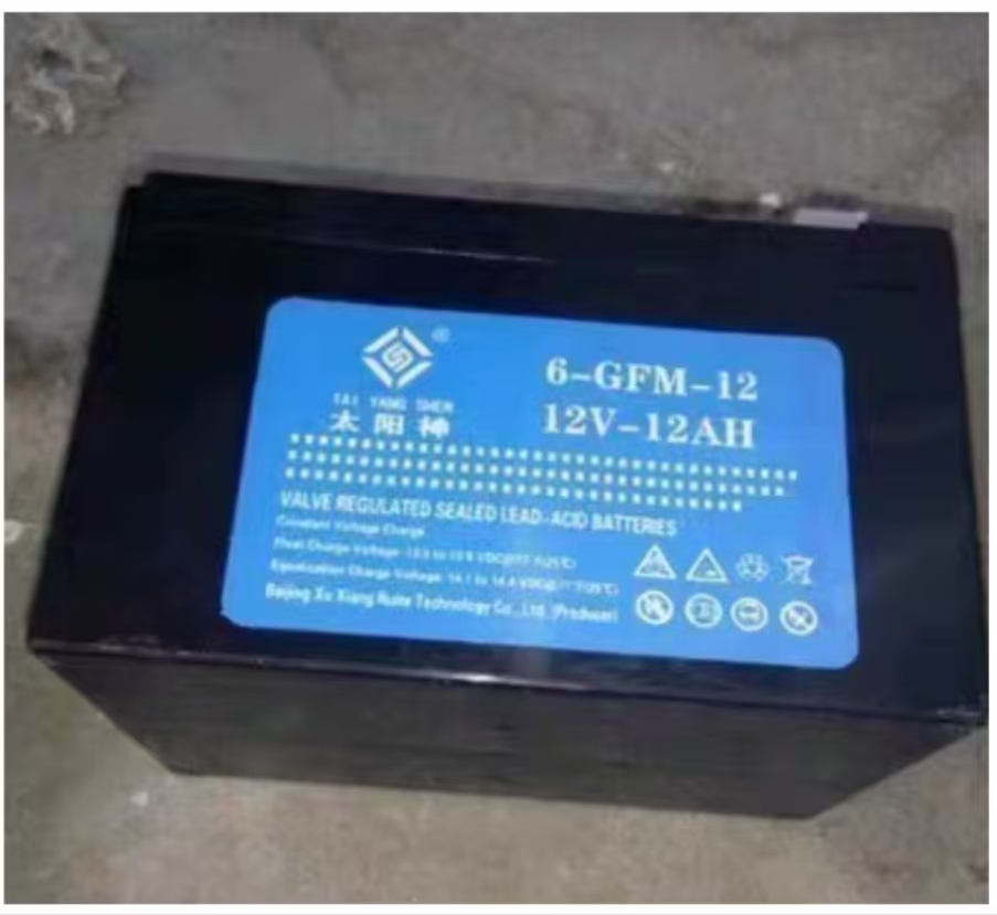 太阳神蓄电池12V12AH
