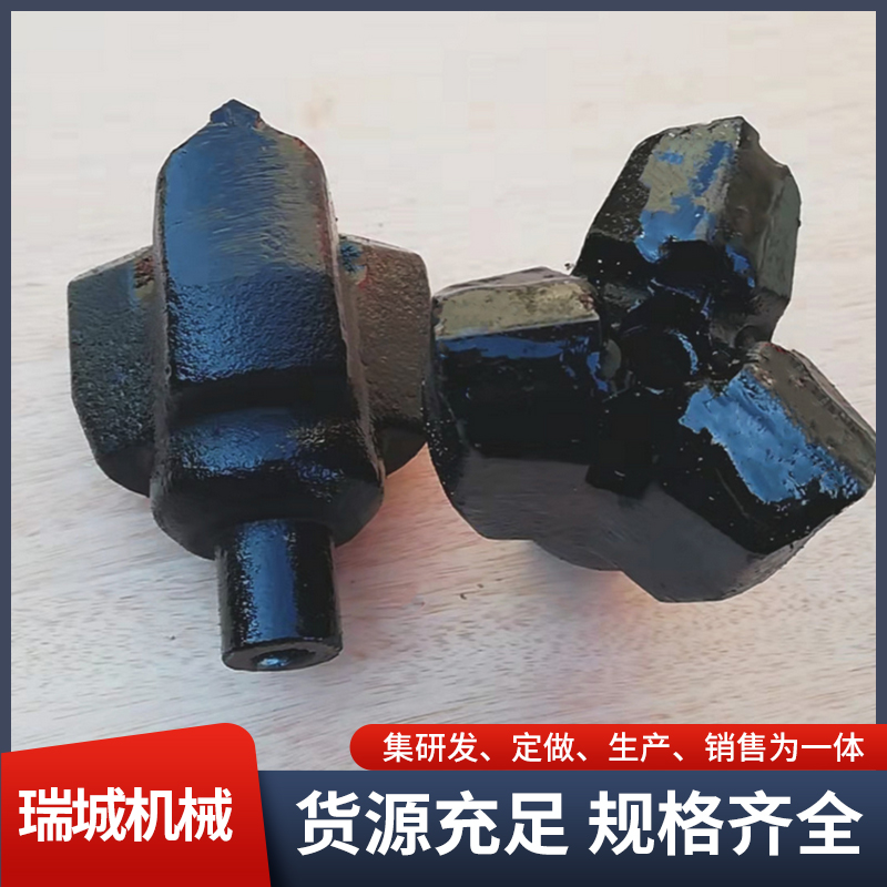 三齿钻头生产厂家 矿用隧道合金炉钻头钻杆 操作简单