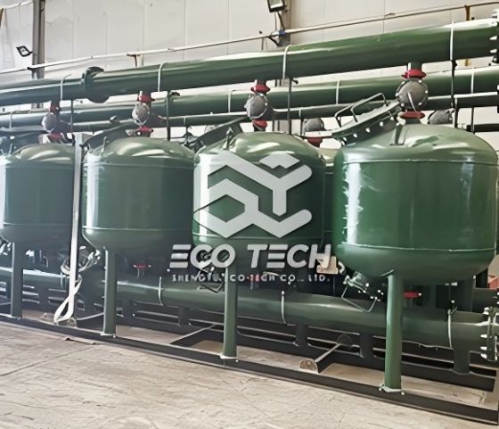 循环水过滤器 工业循环水处理设备 石英砂过滤设备 支持定制