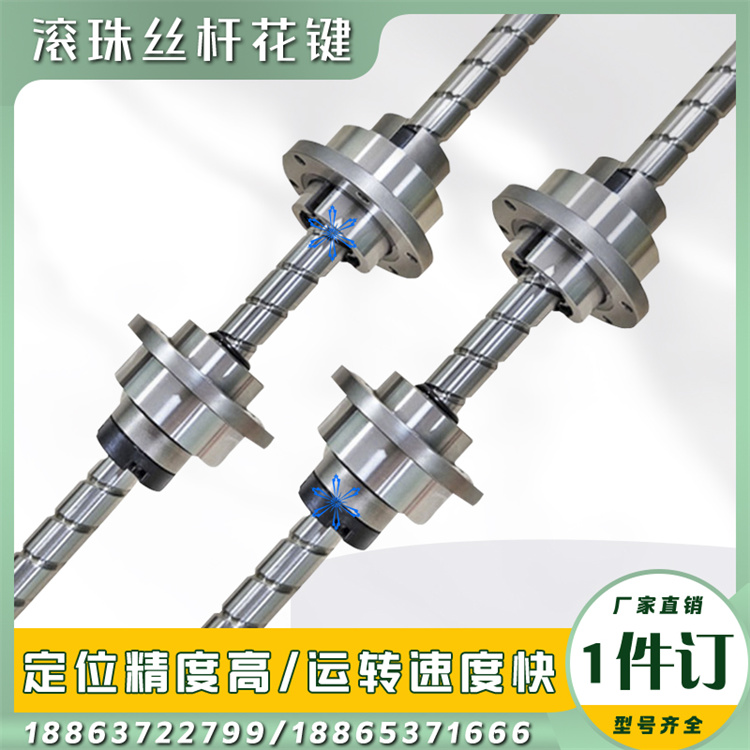 LT6 LBS8 BLR FBR RBLY RSSY RFBY RBBY RFSY旋转滚珠丝杠花键轴