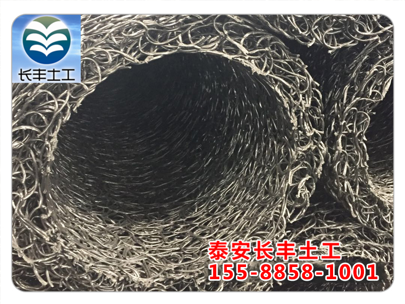 生产塑料乱丝盲沟 圆形矩形地铁隧道公路排水盲沟 透水盲管