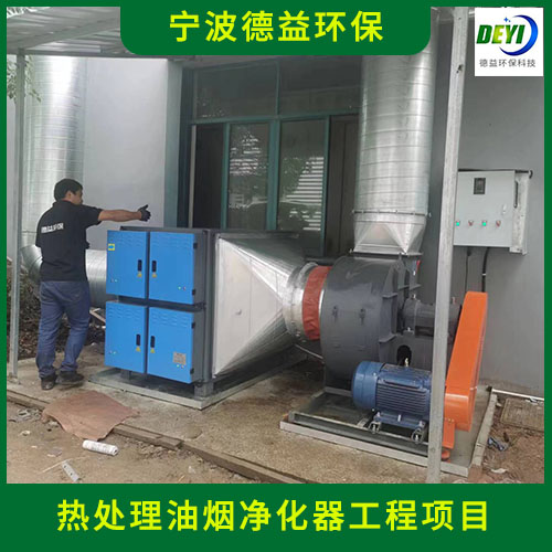 宁波德益 淬火炉油烟净化器 净化效果好 自动断电