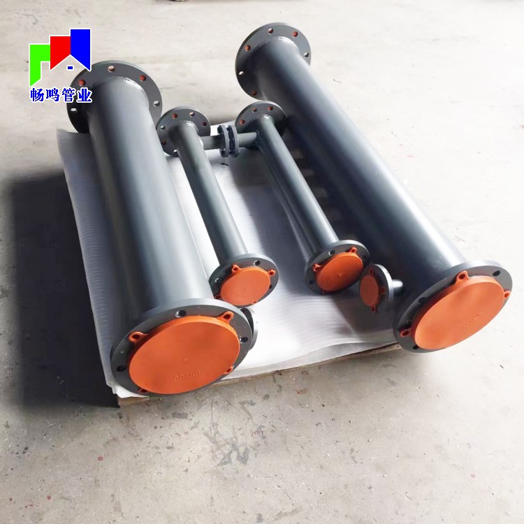 钢衬F4管 耐高温管道加工 DN100衬氟管道等静压工艺 畅鸣管业
