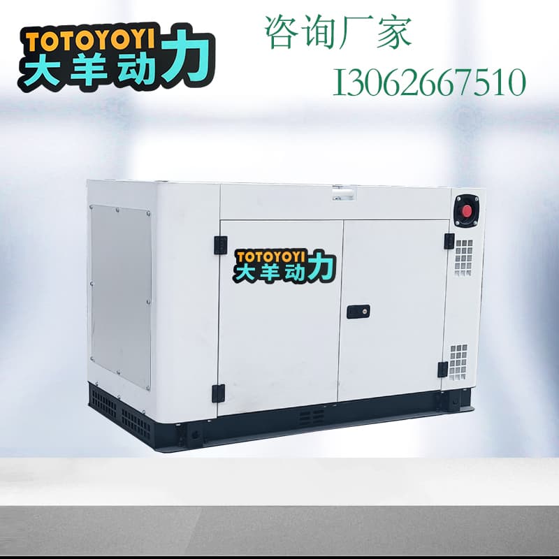 大羊动力厂家  高原型15kw柴油发电机带预热装置