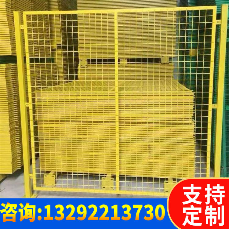 厂房车间隔离网  仓库隔离铁丝网厂家供应  带轮隔离栅栏隔离分拣
