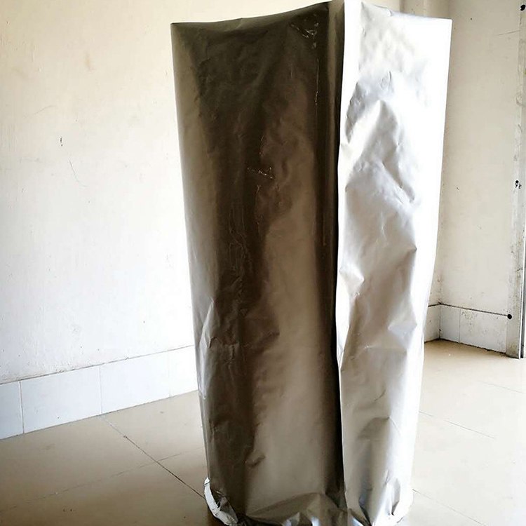 200L圆底铝箔袋耐酸耐碱_液体包装纯铝袋