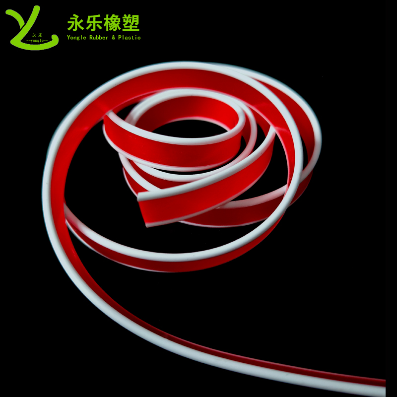 双色硅胶头戴 定制双色硅胶条防水耐高温