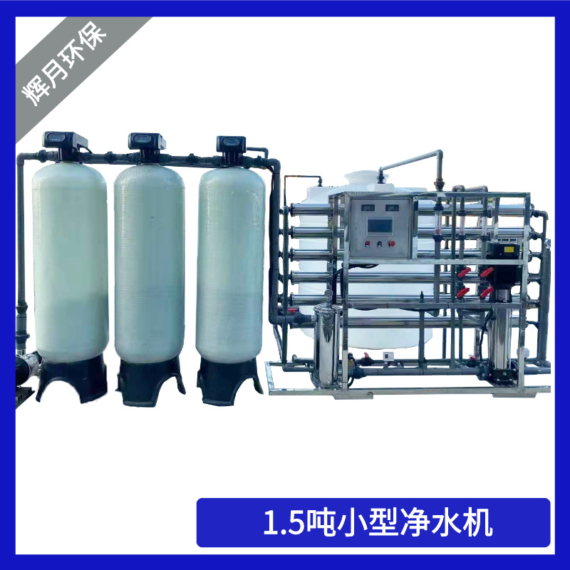 嘉兴反渗透RO设备厂家 精细化工化学去离子水处理 辉月环保纯水设备可订制