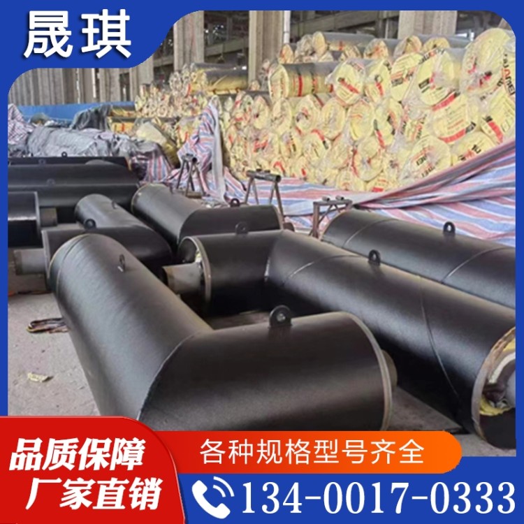 钢套钢地埋蒸汽保温管道 小区供暖 化工热力用无缝钢管