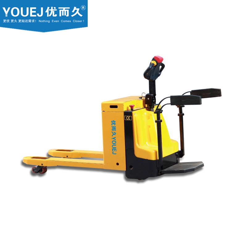 YOUEJ优而久TK型站驾式全电动托盘搬运车