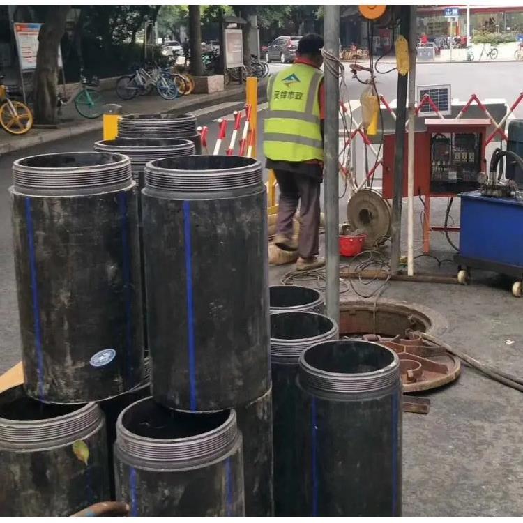 非开挖管道塌陷修复 专业快捷 顶管施工泥浆置换FKL
