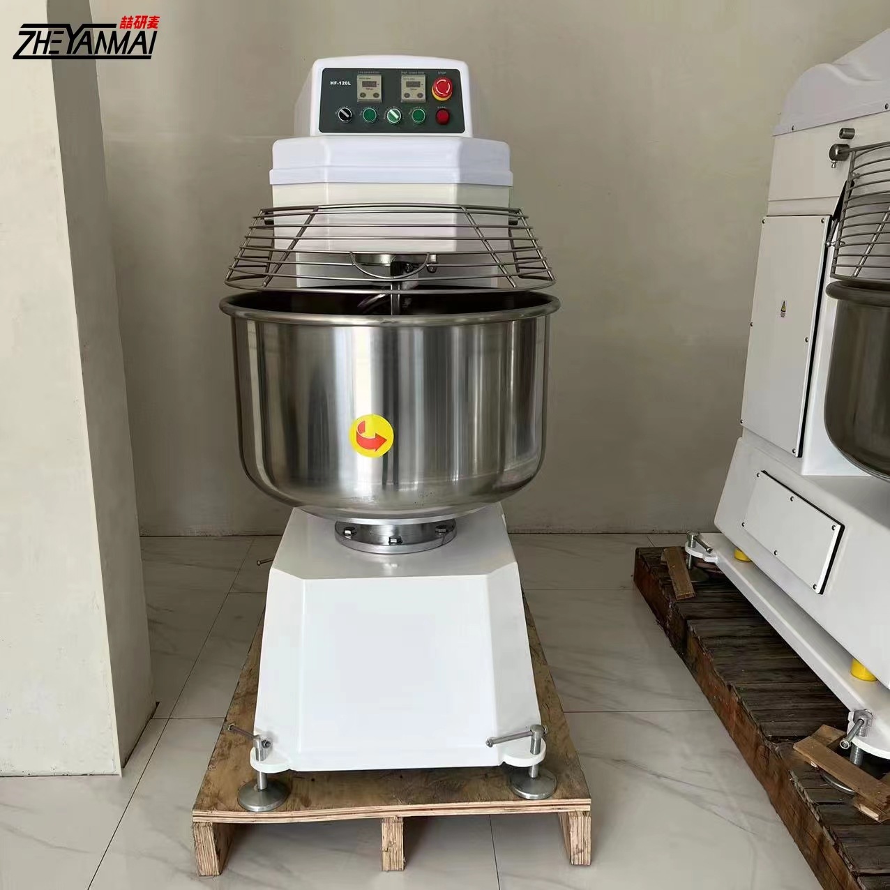 130升和面机商用 加强动力100斤面粉搅拌机雙速雙動搅面机kneader