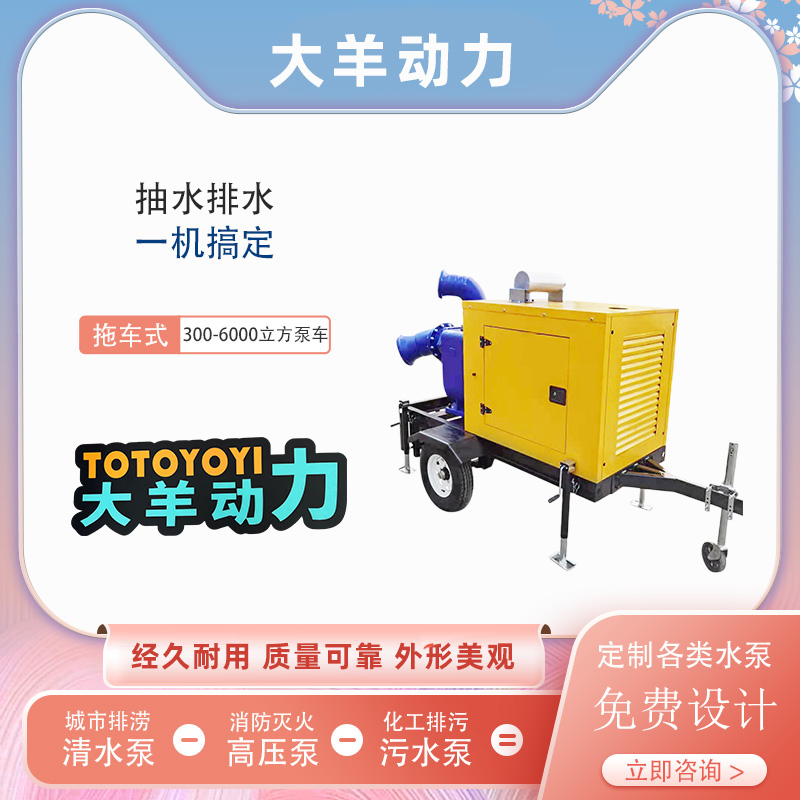 大羊动力6寸柴油水泵