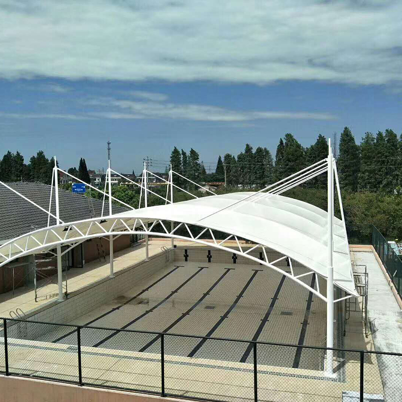 游泳池舞台膜结构 景观膜标志性建筑膜 结构参数