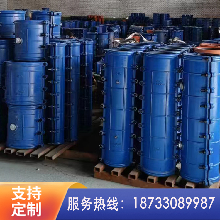 玻璃钢管专用哈夫节 管道钢制哈夫节厂家 可按需定制