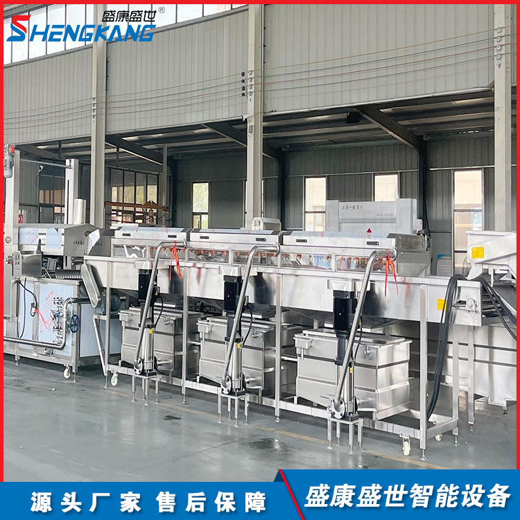 全自动净菜加工设备 运行稳定 加工定制