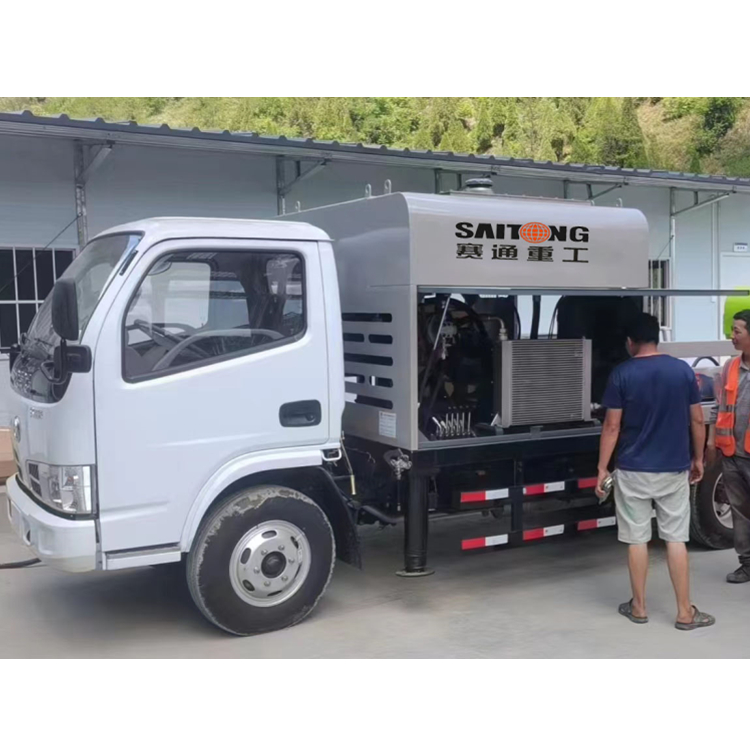 赛通重工 混凝土车载泵 混凝土输送泵车 源头厂家