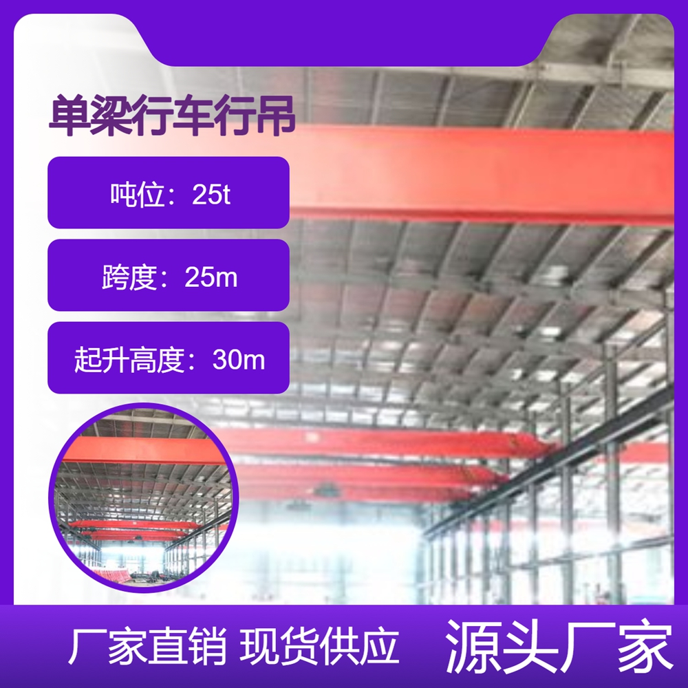单梁行车行吊适用性广