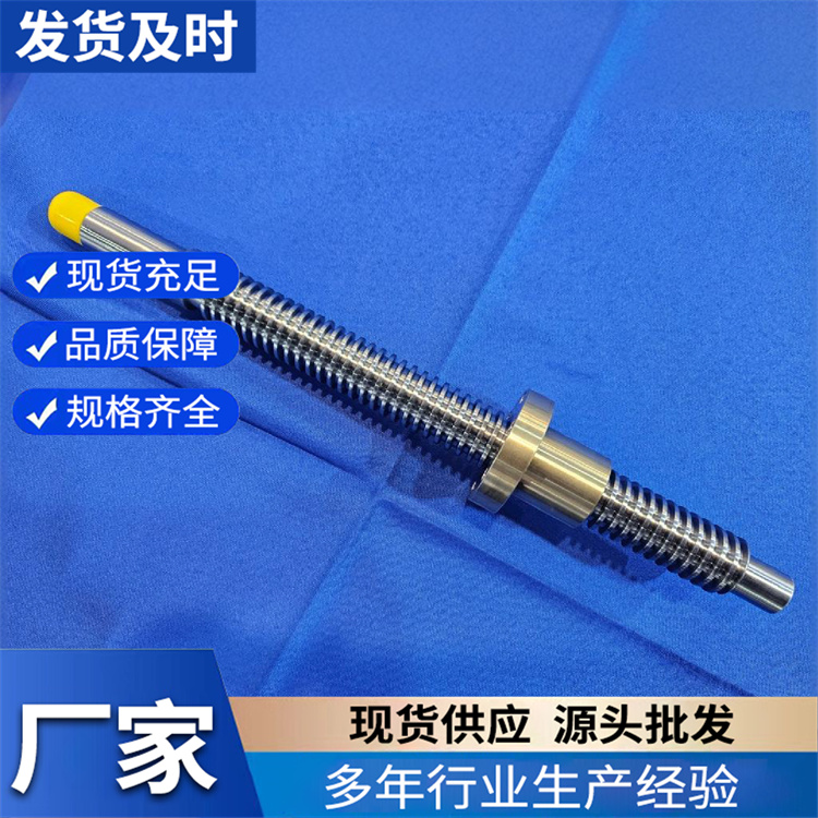 丝杆螺母副 立式法兰铜螺母电动手摇滚珠丝杠