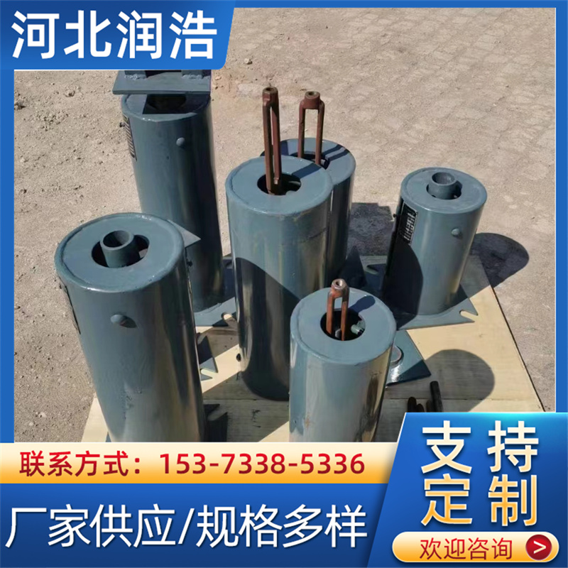 润浩管道加工定做 可变弹簧支吊架 T型整定弹簧组件 支吊架管托