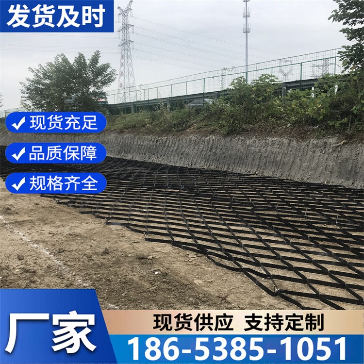 土工格室路基加固软土基增强土工网格 稳固地基
