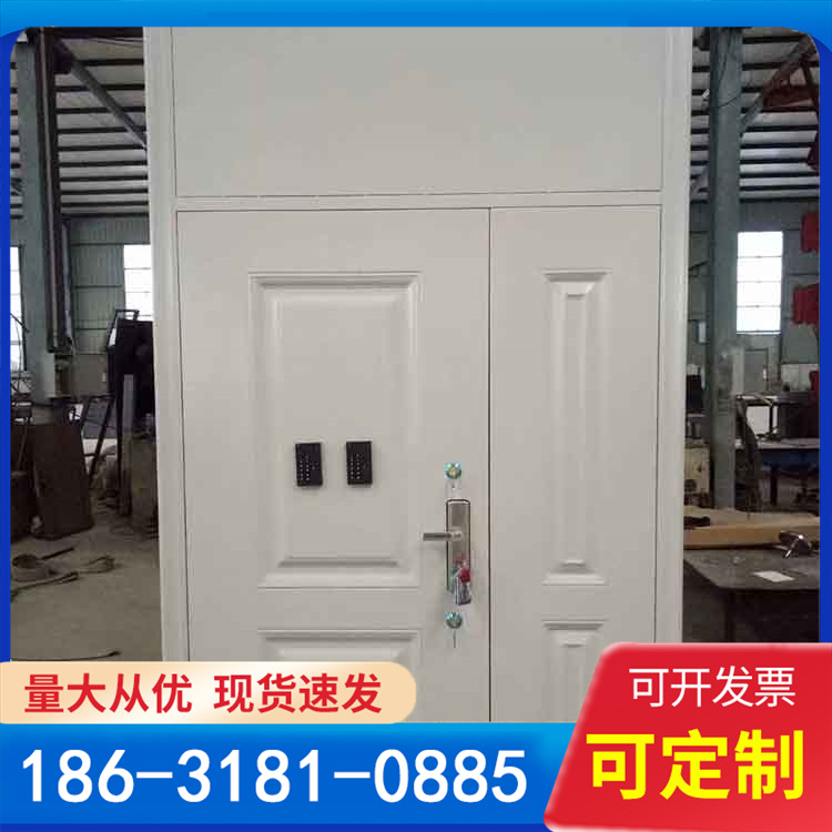 银行防盗智能珠宝店金库门 钢制防尾随联动门