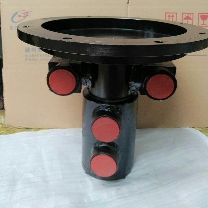中邦供应生产各种规格挖掘机中心回转体，起重机械配件旋转接头