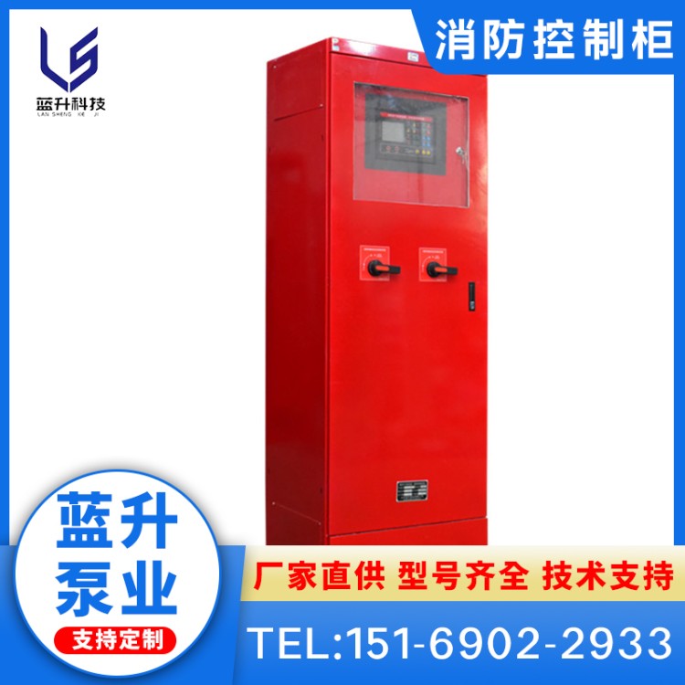 消防控制柜 含机械应急 星三角启动 喷淋泵 消火栓泵 双电源/巡检功能