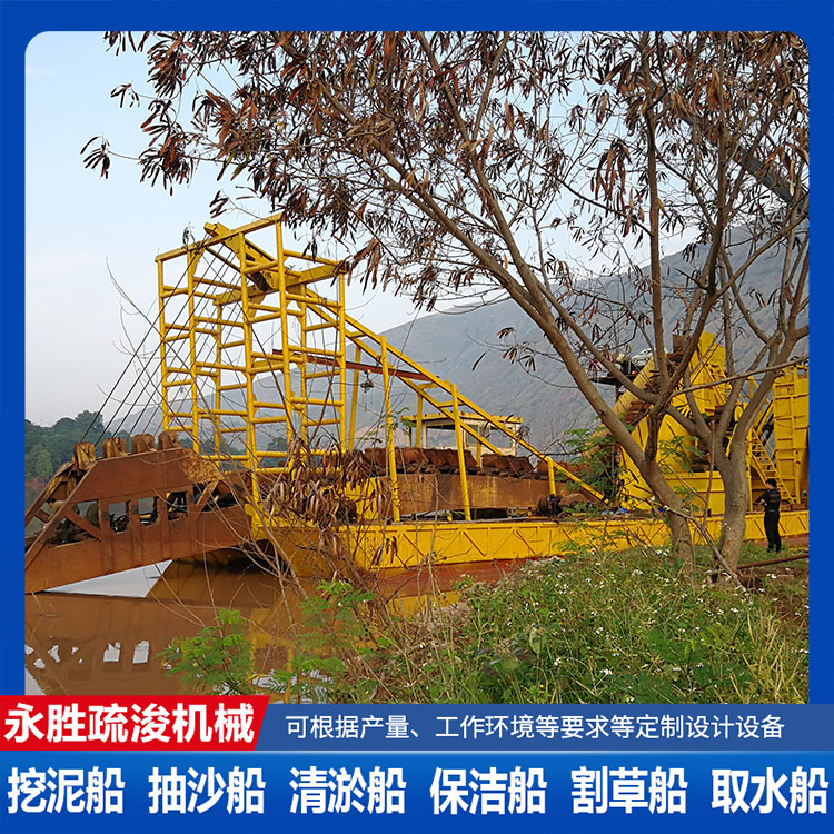 挖沙船 多种规格按需定制 输送便携 功率消耗较小