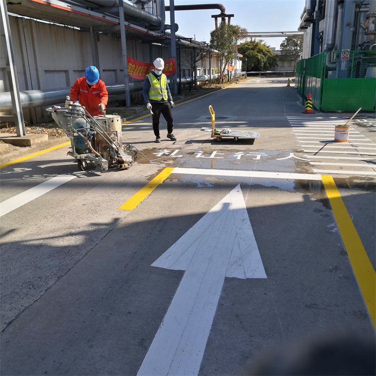 停车位划线 厂区交通划线 园区道路划线 规格齐全