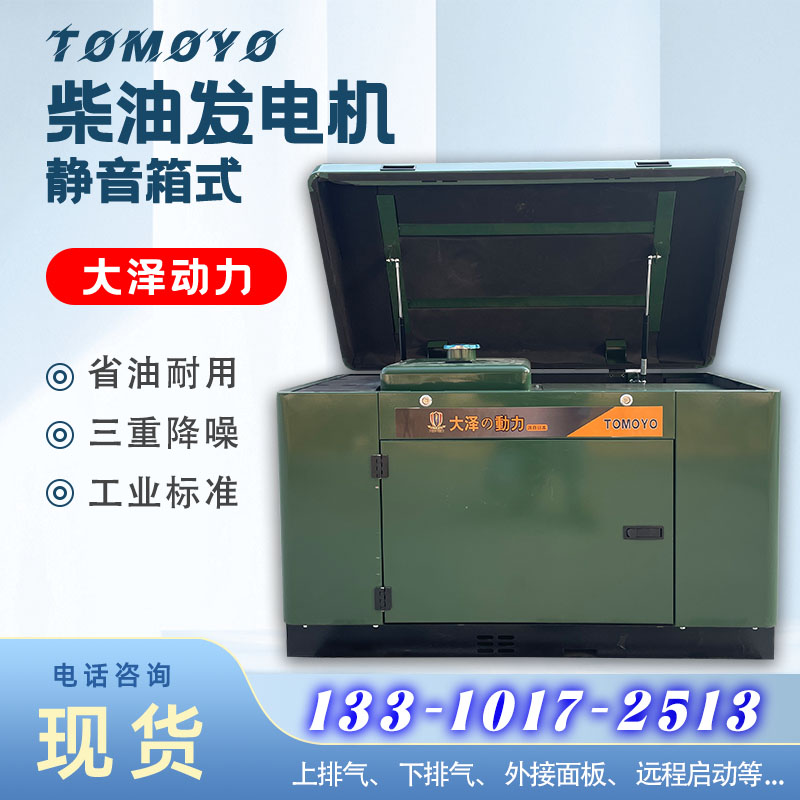 大泽动力 10kw柴油发电机 车载款