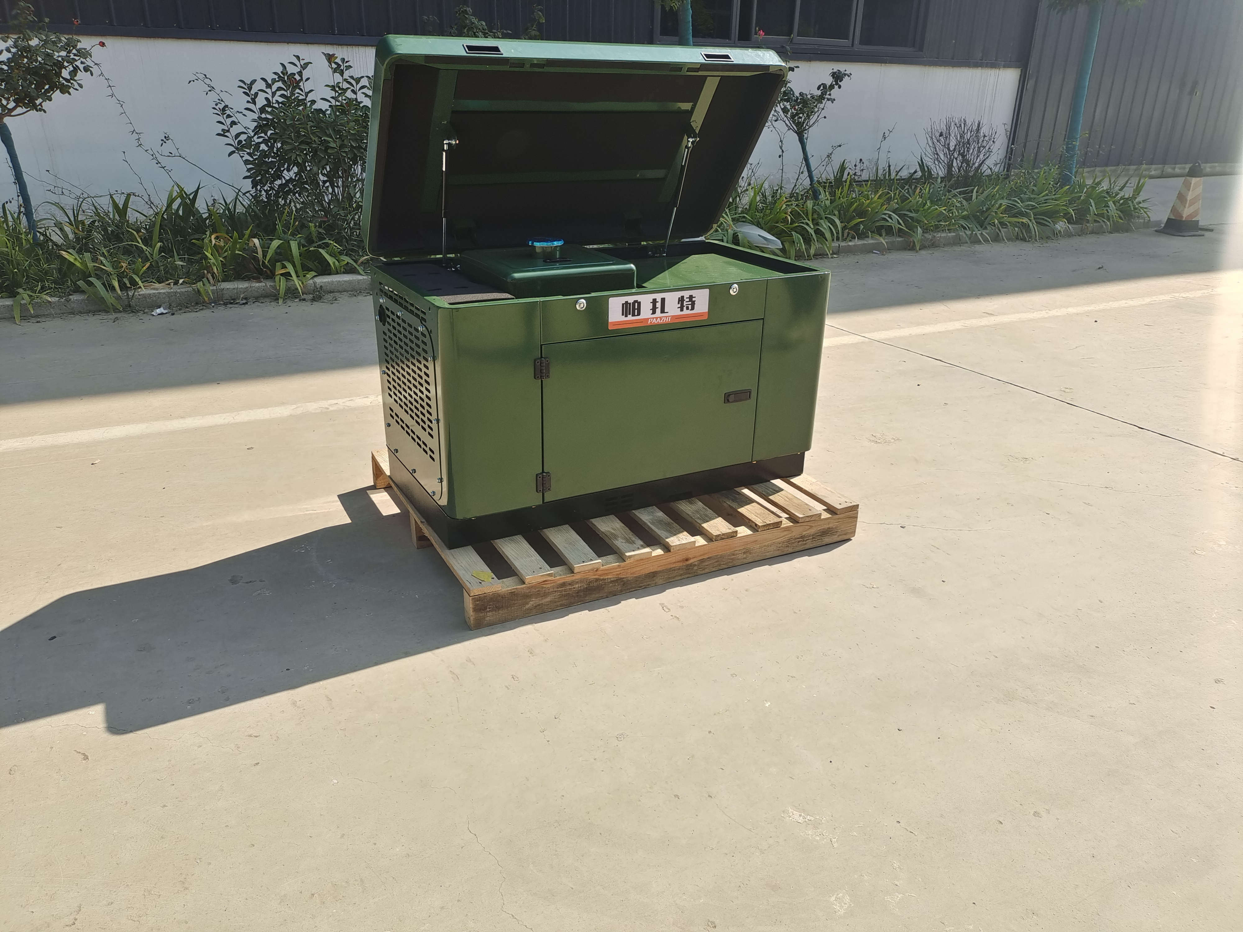 云控制 帕扎特10kw柴油发电机 车辆改装厂用