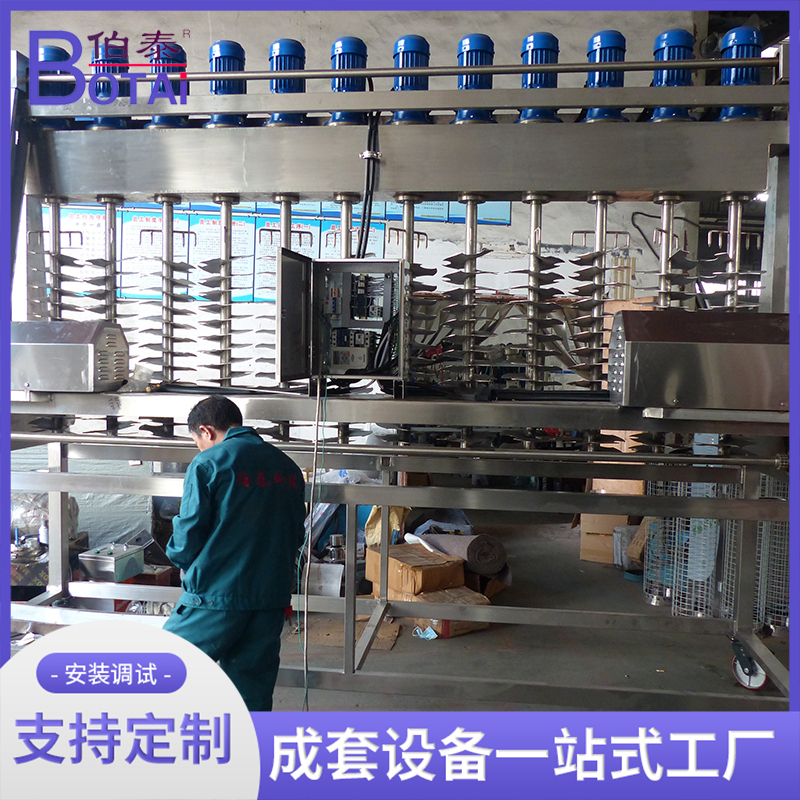 不锈钢翻曲机 电动升降曲料翻动设备 食品级翻茬机