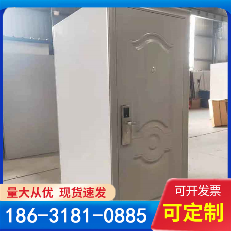 银行防盗智能珠宝店金库门 钢制防尾随联动门