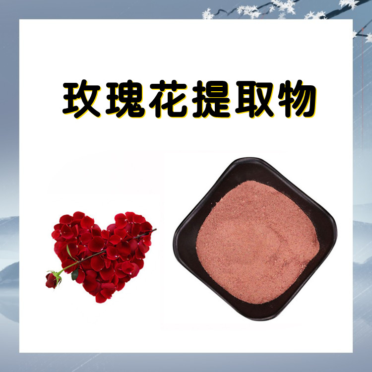 玫瑰花提取物  国标生产 植物萃取工艺 可定制 粉末精细